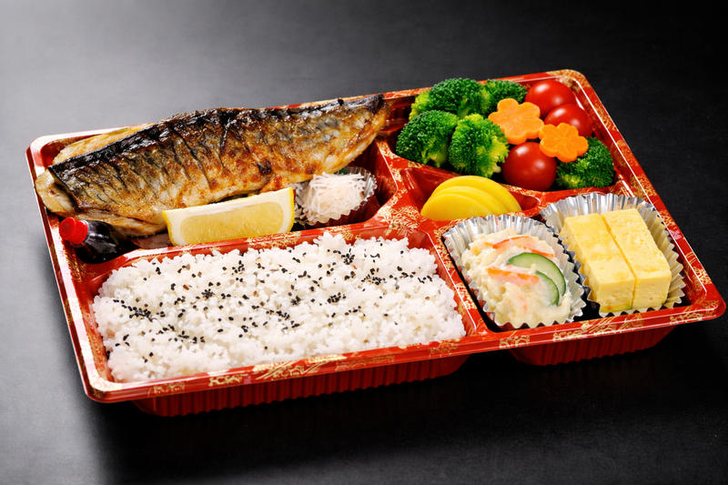 Saba Shioyaki Bento 鯖塩焼き弁当